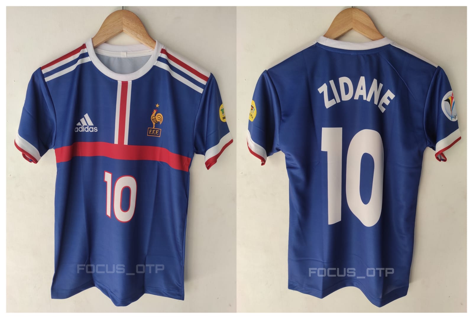 FRANCE RETRO 2000 HOME ZIDANE – focusotp